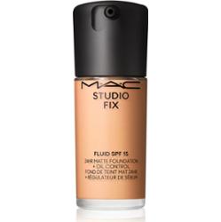 MAC Cosmetics Studio Fix Fluid SPF 15 24HR Matte Foundation + Oil Control podkład matujący SPF 15 odcień NW15 30 ml