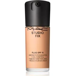 MAC Cosmetics Studio Fix Fluid SPF 15 24HR Matte Foundation + Oil Control podkład matujący SPF 15 odcień NW20 30 ml