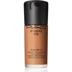 MAC Cosmetics Studio Fix Fluid SPF 15 24HR Matte Foundation + Oil Control podkład matujący SPF 15 odcień NW35 30 ml