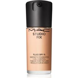 MAC Cosmetics Studio Fix Fluid SPF 15 24HR Matte Foundation + Oil Control podkład matujący SPF 15 odcień NW13 30 ml