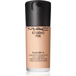 MAC Cosmetics Studio Fix Fluid SPF 15 24HR Matte Foundation + Oil Control podkład matujący SPF 15 odcień N4.5 30 ml