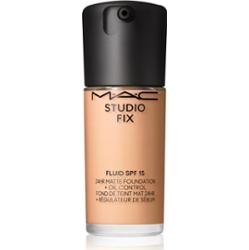 MAC Cosmetics Studio Fix Fluid SPF 15 24HR Matte Foundation + Oil Control podkład matujący SPF 15 odcień N6.5 30 ml