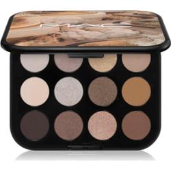 MAC Cosmetics Connect In Colour Eye Shadow Palette 12 shades paleta cieni do powiek odcień Unfiltered Nudes 12,2 g