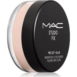 MAC Cosmetics Studio Fix Pro Set + Blur Weightless Loose Powder puder utrwalająco-matujący odcień Light 6,5 g
