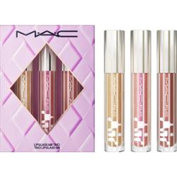 MAC Cosmetics Holiday Gloss Enthusiast Lipglass Air Trio zestaw upominkowy do ust