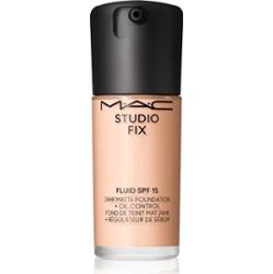 MAC Cosmetics Studio Fix Fluid SPF 15 24HR Matte Foundation + Oil Control podkład matujący SPF 15 odcień N18 30 ml