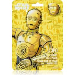Mad Beauty Star Wars C3PO maska nawilżająca w płacie z miodem 25 ml