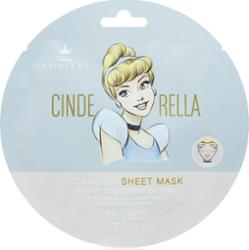 Mad Beauty Disney Princess Cinderella maska łagodząca w płacie o zapachu lawendy 25 ml