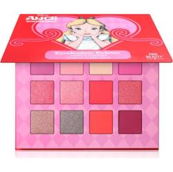 Mad Beauty Alice in Wonderland paleta cieni do powiek 12x2.5 g