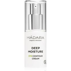 Mádara DEEP MOISTURE rozjaśniający krem pod oczy przeciw cieniom i obrzękom 15 ml