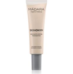 MÁDARA Skinonym Semi-Matte Peptide trwały podkład z peptydami odcień #15 Stone 30 ml