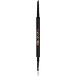 Makeup Revolution Precise Brow Pencil precyzyjna kredka do brwi ze szczotką odcień Dark Brown 0.05 g