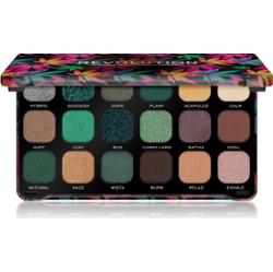 MAKEUP REVOLUTION - FOREVER FLAWLESS SHADOW PALETTE - Paleta 18 cieni do powiek - CHILLED