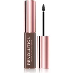 Makeup Revolution Brow Fixer żel do brwi odcień Medium Brown 6 ml