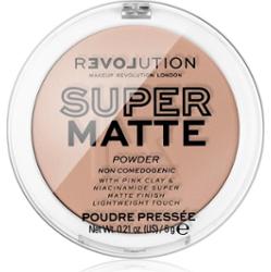 Revolution Relove Super Matte Powder puder matujący odcień Beige 6 g