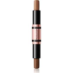 Makeup Revolution Fast Base Dwustronny sztyft do konturowania odcień Dark 2x4.3 g