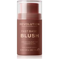 Revolution Fast Base tonujący balsam do ust i policzków odcień Mauve 14 g