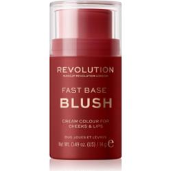 Revolution Fast Base tonujący balsam do ust i policzków odcień Spice 14 g