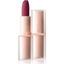 Makeup Revolution Lip Allure Soft Satin Lipstick kremowa szminka o satynowym wykończeniu odcień Berry Boss 3,2 g