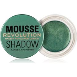 Makeup Revolution Mousse cienie do powiek w kremie odcień Emerald Green 4 g