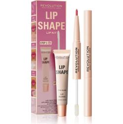Revolution Lip Shape Kit zestaw do ust odcień Pink Nude 1 szt.