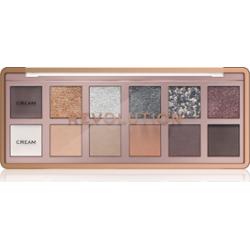 Makeup Revolution The Icon Palette paleta cieni do powiek odcień The Smokey Icon Grunge Palette 12x0.7 g