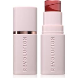Makeup Revolution Skin Silk Blush Stick róż do policzków w kremie w sztyfcie odcień Sundown Spice 4.5 g