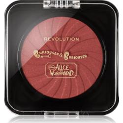 Makeup Revolution X Alice in Wonderland rozjaśniający róż do policzków odcień The Wrong Alice Blusher 3.5 g