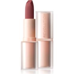 Makeup Revolution Lip Allure Soft Satin Lipstick kremowa szminka o satynowym wykończeniu odcień Whisper 3.2 g