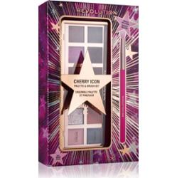 Makeup Revolution Xmas 2025 Cherry Icon świąteczny zestaw prezentowy do oczu