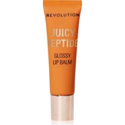 Makeup Revolution Juicy Peptide Lip Balm balsam do ust z peptydami odcień Peach Bellini Orange 8 ml