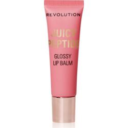 Makeup Revolution Juicy Peptide Lip Balm balsam do ust z peptydami odcień Shimmer Mai Tai Pink 8 ml