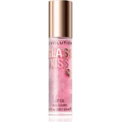 Revolution Glass Kiss olejek błyszczący do ust odcień Fairytale Peach 5.5 ml