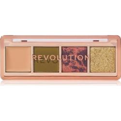 Makeup Revolution Icon Edit paleta cieni do powiek odcień The Eternal Green Palette 2.8 g