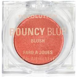 Revolution Bouncy Blur rozjaśniający róż do policzków odcień Paprika Pop Soft Bronze 5.5 g