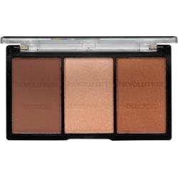 Makeup Revolution Ultra Sculpt & Contour Light/Med - paletka do konturowania twarzy, 11g