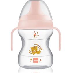 MAM Learn to Drink Cup kubek treningowy z uchwytami Girl 190 ml