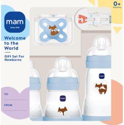 MAM Welcome to the World 0m+ zestaw upominkowy dla niemowląt Blue 1 szt.