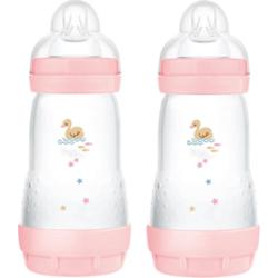 MAM Perfect Star Anti-colic Bottle butelka antykolkowa 2m+ Pink 2x260 ml