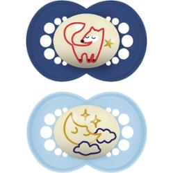 MAM Original Night 16m+ smoczek Blue/ Dark Blue 2 szt.