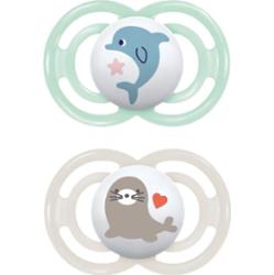 MAM Perfect 6+ months smoczek Mint/ Grey 2 szt.