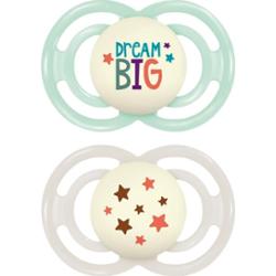 MAM Perfect Night 16+ months smoczek Mint/ Grey 2 szt.