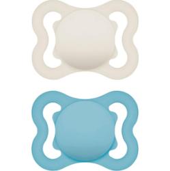 MAM Supreme 0m+ smoczek Turquoise/ Beige 2 szt.