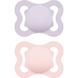 MAM Supreme 0m+ smoczek Purple/ Pink 2 szt.