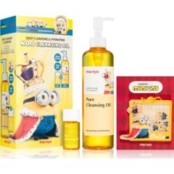 ma:nyo Minions Pure Cleansing Oil Set zestaw upominkowy do doskonałego oczyszczania skóry