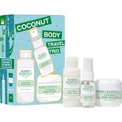 Mario Badescu Coconut Body Travel Trio zestaw upominkowy do skóry delikatnej i gładkiej