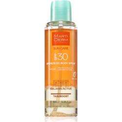 MartiDerm Sun Care Bronze D Body Spray spray do ciała przyśpieszający opalanie SPF 30 155 ml