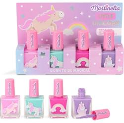 Martinelia Little Unicorn Nail Polish Set zestaw lakierów do paznokci dla dzieci Pink, Blue, Purple, Fuchsia