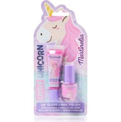 Martinelia Little Unicorn Nail & Lip Set zestaw upominkowy dla dzieci