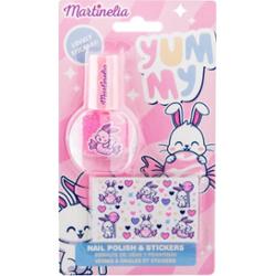 Martinelia Yummy Polish & Stickers zestaw dla dzieci 1 szt.